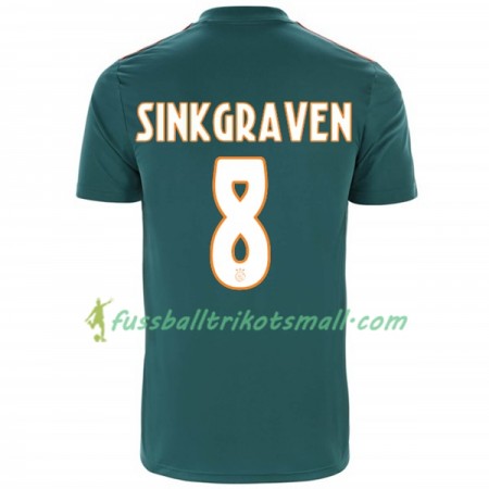 Fußballtrikots Ajax Amsterdam Daley Sinkgraven 8 2019-2020 Kurzarm Auswärts-trikot kaufen